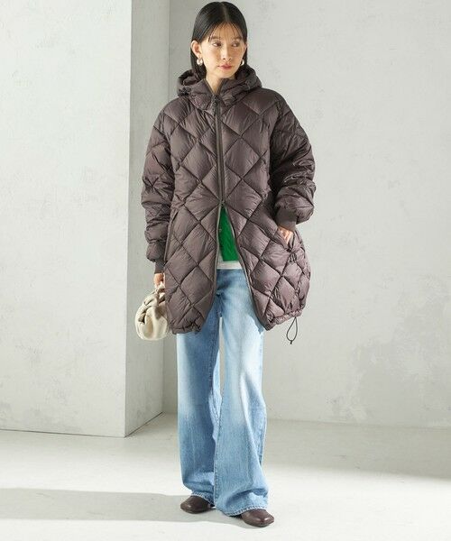 SHIPS / シップス ダウンジャケット・ベスト | 《一部追加予約》【SHIPS別注】Wai+ × TAION:〈手洗い可能〉ミディ ダウン コート | 詳細21