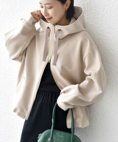 OURきれいめパーカー　リッチベージュ　完売再販なし きれいめパーカー（パーカー）｜Honeys（ハニーズ）の