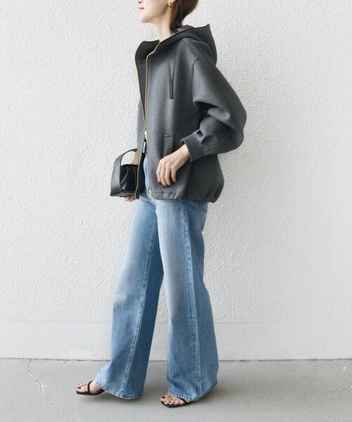 SHIPS / シップス パーカー | 【WEB限定】〈手洗い可能〉ダンボール ダブルジップ フーディー 2 | 詳細2