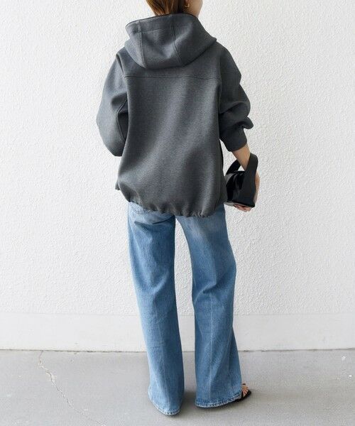 SHIPS / シップス パーカー | 【WEB限定】〈手洗い可能〉ダンボール ダブルジップ フーディー 2 | 詳細3