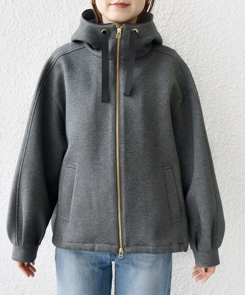 SHIPS / シップス パーカー | 【WEB限定】〈手洗い可能〉ダンボール ダブルジップ フーディー 2 | 詳細21