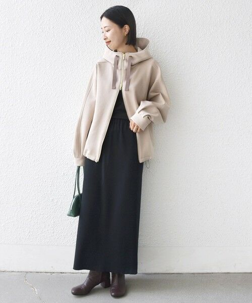 SHIPS / シップス パーカー | 【WEB限定】〈手洗い可能〉ダンボール ダブルジップ フーディー 2 | 詳細25