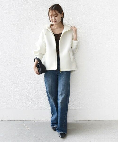 SHIPS / シップス パーカー | 【WEB限定】〈手洗い可能〉ダンボール ダブルジップ フーディー 3 | 詳細1