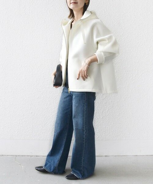 SHIPS / シップス パーカー | 【WEB限定】〈手洗い可能〉ダンボール ダブルジップ フーディー 3 | 詳細2