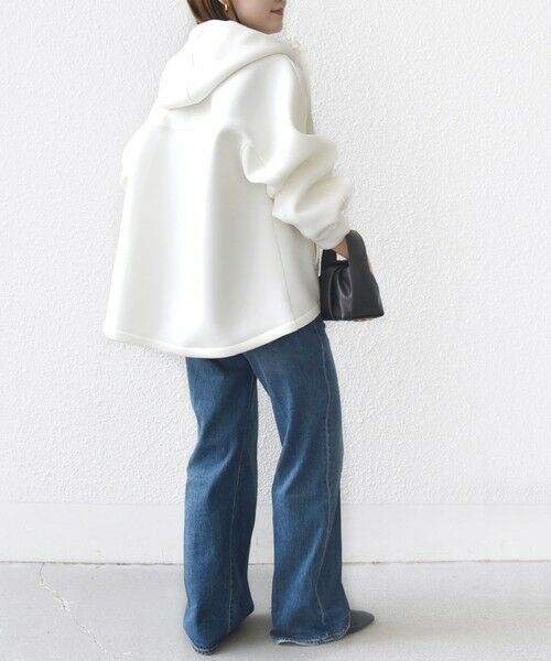 SHIPS / シップス パーカー | 【WEB限定】〈手洗い可能〉ダンボール ダブルジップ フーディー 3 | 詳細3