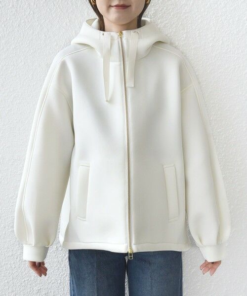 SHIPS / シップス パーカー | 【WEB限定】〈手洗い可能〉ダンボール ダブルジップ フーディー 3 | 詳細10