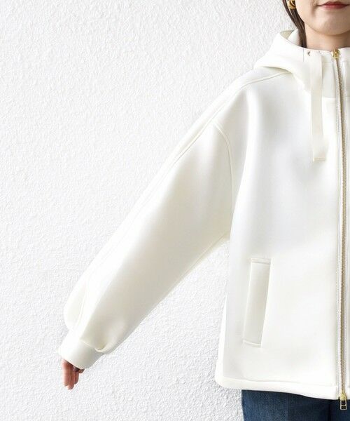 SHIPS / シップス パーカー | 【WEB限定】〈手洗い可能〉ダンボール ダブルジップ フーディー 3 | 詳細13