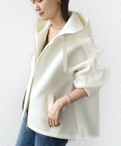 SHIPS / シップス パーカー | 【WEB限定】〈手洗い可能〉ダンボール ダブルジップ フーディー 3 | 詳細5