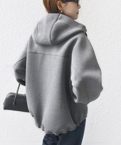 SHIPS / シップス パーカー | 【WEB限定】〈手洗い可能〉ダンボール ダブルジップ フーディー 3 | 詳細20