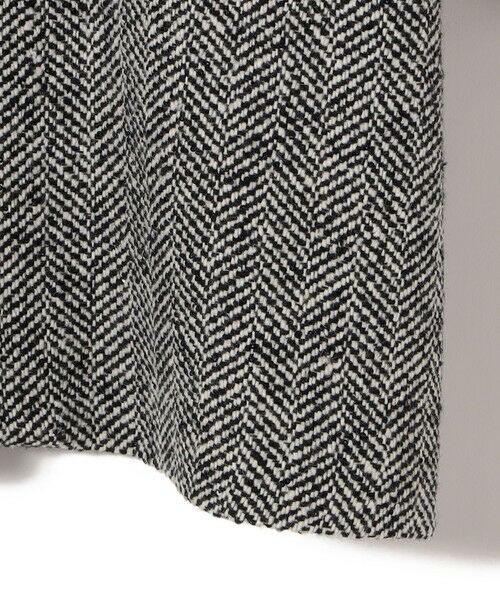 SHIPS / シップス その他アウター | スパンコール ヘリンボーン ノーカラー コート | 詳細13