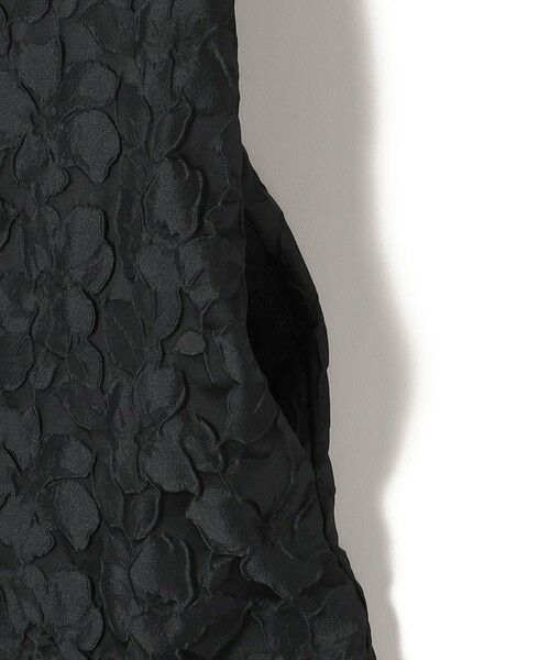 SHIPS / シップス ロング・マキシ丈ワンピース | 〈手洗い可能〉膨れ ジャカード バックタイ フレア ワンピース | 詳細11