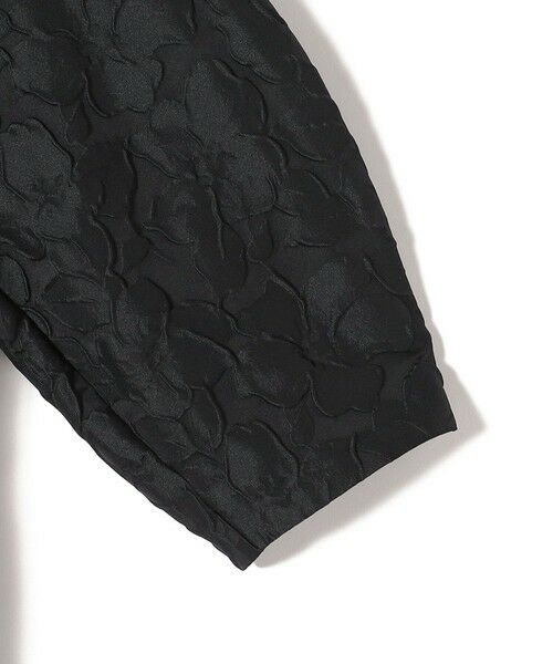 SHIPS / シップス ロング・マキシ丈ワンピース | 〈手洗い可能〉膨れ ジャカード バックタイ フレア ワンピース | 詳細12