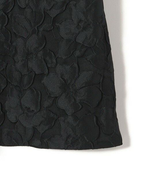 SHIPS / シップス ロング・マキシ丈ワンピース | 〈手洗い可能〉膨れ ジャカード バックタイ フレア ワンピース | 詳細13