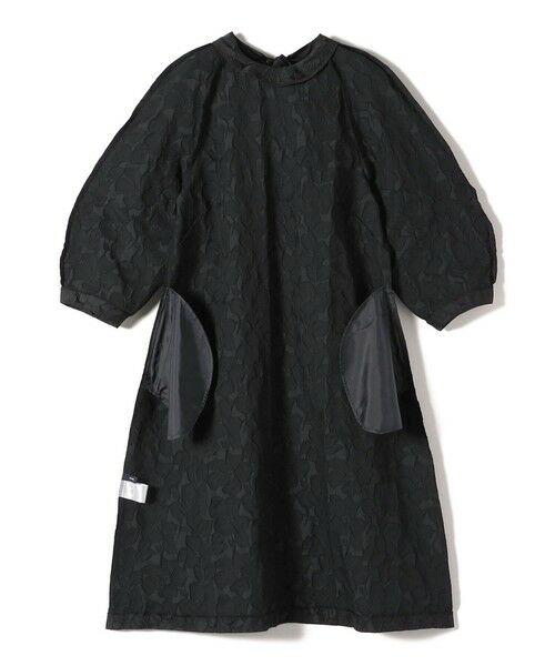 SHIPS / シップス ロング・マキシ丈ワンピース | 〈手洗い可能〉膨れ ジャカード バックタイ フレア ワンピース | 詳細7