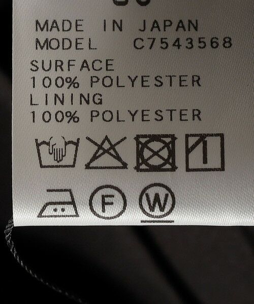 SHIPS / シップス ミニ丈・ひざ丈ワンピース | troisiemeCHACO:〈手洗い可能〉ジャカード パフ スリーブ（セレモニー対応可） | 詳細16