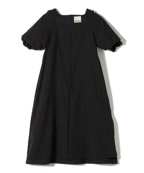 SHIPS / シップス ミニ丈・ひざ丈ワンピース | troisiemeCHACO:〈手洗い可能〉ジャカード パフ スリーブ（セレモニー対応可） | 詳細8