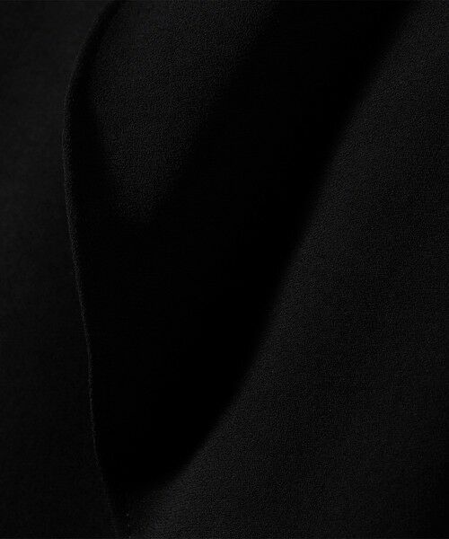 SHIPS / シップス ロング・マキシ丈ワンピース | troisiemeCHACO:〈手洗い可能〉ジョーゼット ケープ ワンピース（セレモニー対応可） | 詳細16