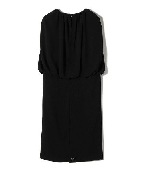 SHIPS / シップス ロング・マキシ丈ワンピース | troisiemeCHACO:〈手洗い可能〉ジョーゼット ケープ ワンピース（セレモニー対応可） | 詳細9