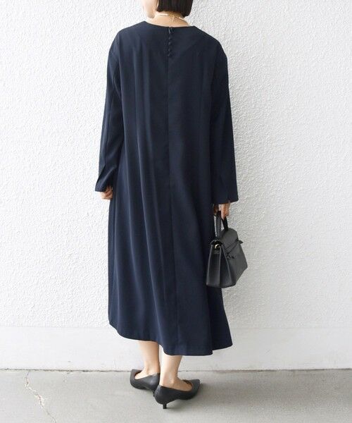 SHIPS / シップス ロング・マキシ丈ワンピース | 【SHIPS別注】troisiemeCHACO:〈手洗い可能〉フリル レース ワンピース（セレモニー対応可） | 詳細16