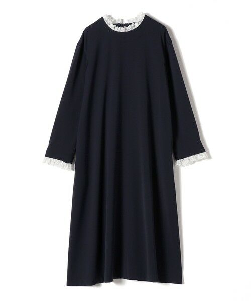 SHIPS / シップス ロング・マキシ丈ワンピース | 【SHIPS別注】troisiemeCHACO:〈手洗い可能〉フリル レース ワンピース（セレモニー対応可） | 詳細21