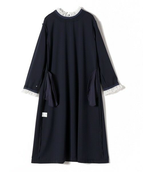 SHIPS / シップス ロング・マキシ丈ワンピース | 【SHIPS別注】troisiemeCHACO:〈手洗い可能〉フリル レース ワンピース（セレモニー対応可） | 詳細23