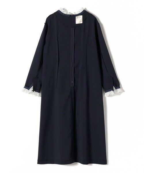 SHIPS / シップス ロング・マキシ丈ワンピース | 【SHIPS別注】troisiemeCHACO:〈手洗い可能〉フリル レース ワンピース（セレモニー対応可） | 詳細24