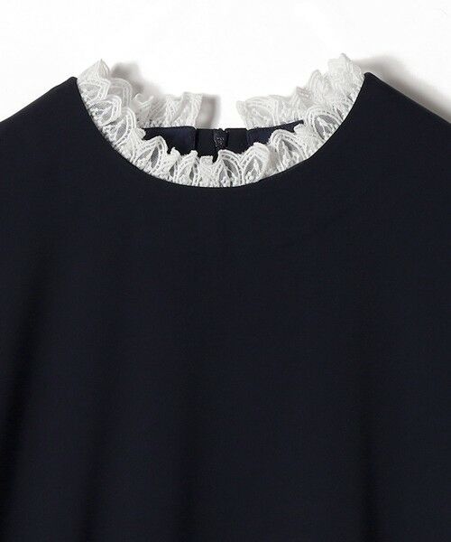 SHIPS / シップス ロング・マキシ丈ワンピース | 【SHIPS別注】troisiemeCHACO:〈手洗い可能〉フリル レース ワンピース（セレモニー対応可） | 詳細25