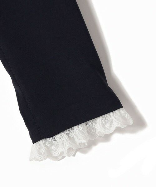 SHIPS / シップス ロング・マキシ丈ワンピース | 【SHIPS別注】troisiemeCHACO:〈手洗い可能〉フリル レース ワンピース（セレモニー対応可） | 詳細27