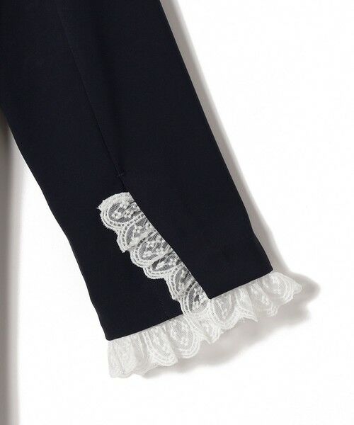 SHIPS / シップス ロング・マキシ丈ワンピース | 【SHIPS別注】troisiemeCHACO:〈手洗い可能〉フリル レース ワンピース（セレモニー対応可） | 詳細28