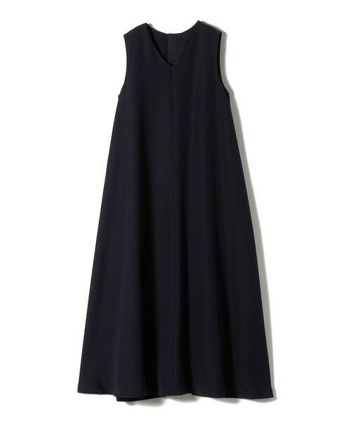 SHIPS / シップス ロング・マキシ丈ワンピース | little black: リュクス エア ノースリーブ フレア ロング ワンピース（セレモニー対応可） | 詳細14