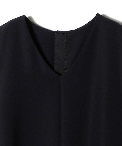 SHIPS / シップス ロング・マキシ丈ワンピース | little black: リュクス エア ノースリーブ フレア ロング ワンピース（セレモニー対応可） | 詳細18