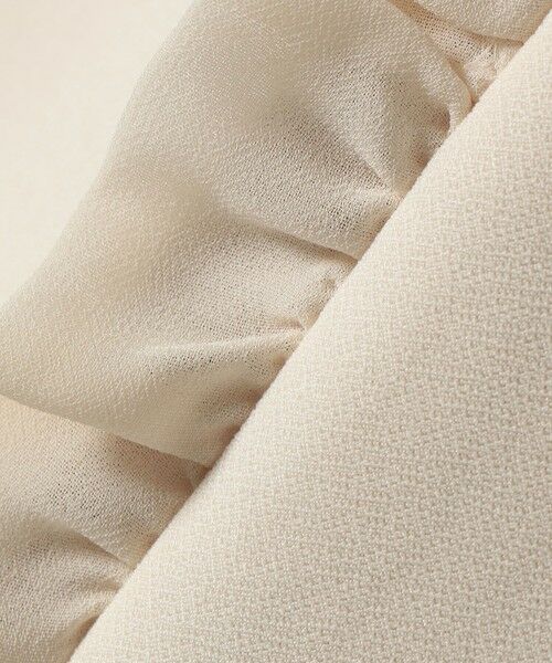 SHIPS / シップス ベスト | 【SHIPS別注】kaene:〈洗濯機可能〉ダンボール フリル ロング ジレ（セレモニー対応可） | 詳細9