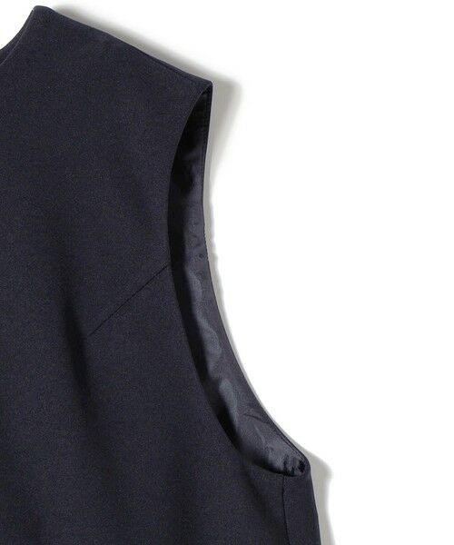 SHIPS / シップス ベスト | 【SHIPS別注】kaene:〈洗濯機可能〉ダンボール フリル ロング ジレ（セレモニー対応可） | 詳細24