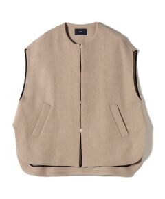 SHIPS / シップス ベスト | Bellandi メルトン ウール ジレ