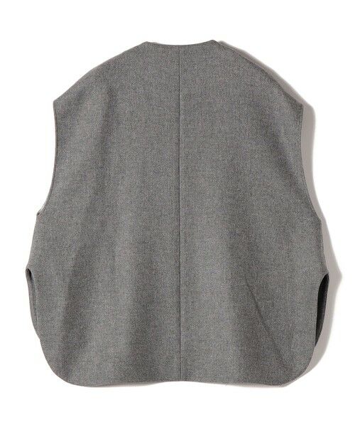 SHIPS / シップス ベスト | Bellandi メルトン ウール ジレ | 詳細1