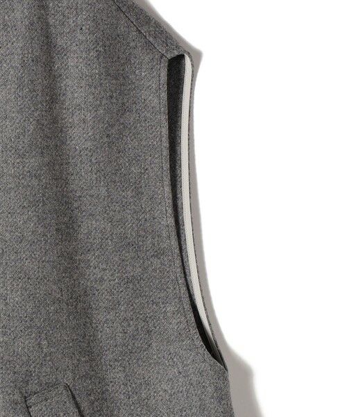 SHIPS / シップス ベスト | Bellandi メルトン ウール ジレ | 詳細5