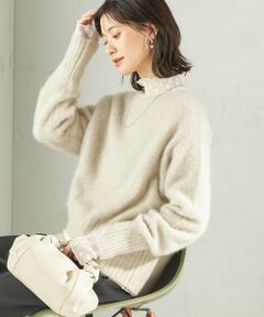 SHIPS / シップス ニット・セーター | 【一部WEB限定】〈手洗い可能〉フォックス クルーネック ニット プルオーバー