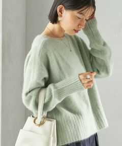 SHIPS / シップス ニット・セーター | 【一部WEB限定】〈手洗い可能〉フォックス クルーネック ニット プルオーバー