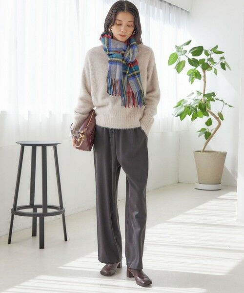 SHIPS / シップス ニット・セーター | 【一部WEB限定】〈手洗い可能〉フォックス クルーネック ニット プルオーバー | 詳細12