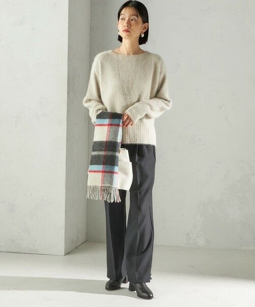 SHIPS / シップス ニット・セーター | 【一部WEB限定】〈手洗い可能〉フォックス クルーネック ニット プルオーバー | 詳細17