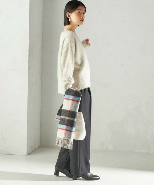 SHIPS / シップス ニット・セーター | 【一部WEB限定】〈手洗い可能〉フォックス クルーネック ニット プルオーバー | 詳細18