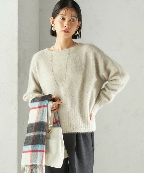 SHIPS / シップス ニット・セーター | 【一部WEB限定】〈手洗い可能〉フォックス クルーネック ニット プルオーバー | 詳細19