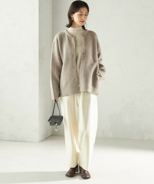 SHIPS / シップス ニット・セーター | 【一部WEB限定】〈手洗い可能〉フォックス クルーネック ニット プルオーバー | 詳細7