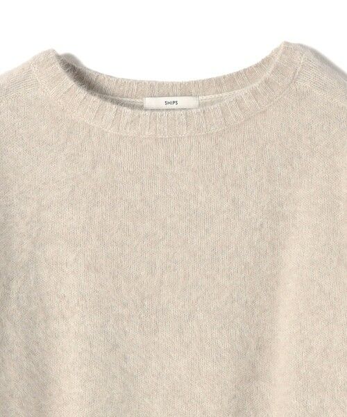 SHIPS / シップス ニット・セーター | 【一部WEB限定】〈手洗い可能〉フォックス クルーネック ニット プルオーバー | 詳細24