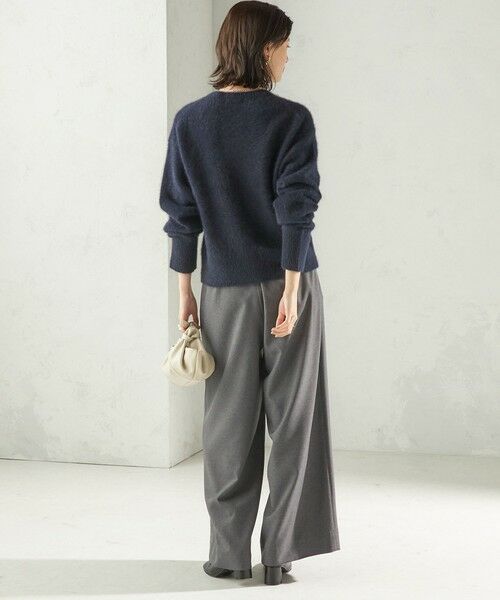 SHIPS / シップス ニット・セーター | 〈手洗い可能〉フォックス ビジュー Vネック ニット | 詳細17