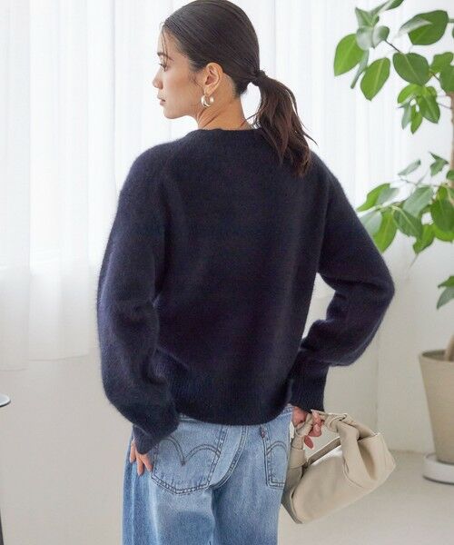 SHIPS / シップス ニット・セーター | 〈手洗い可能〉フォックス ビジュー Vネック ニット | 詳細28