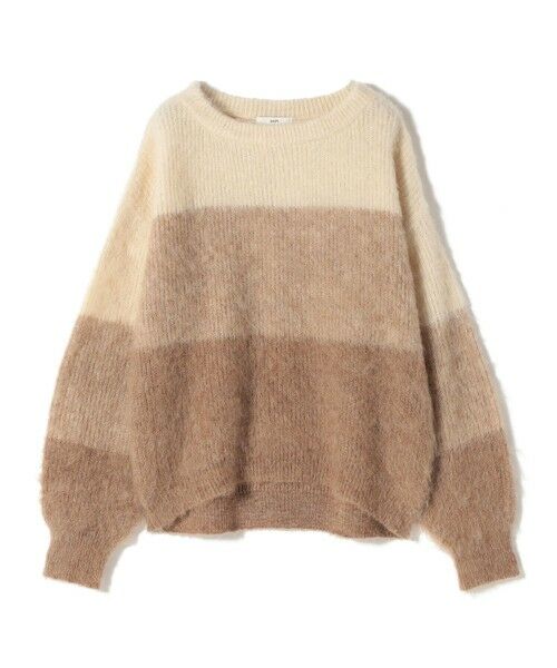 SHIPS / シップス ニット・セーター | 【WEB限定】〈手洗い可能〉モヘヤ混 グラデーション ニット プルオーバー | 詳細19