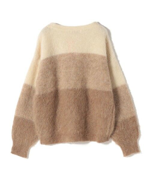 SHIPS / シップス ニット・セーター | 【WEB限定】〈手洗い可能〉モヘヤ混 グラデーション ニット プルオーバー | 詳細20
