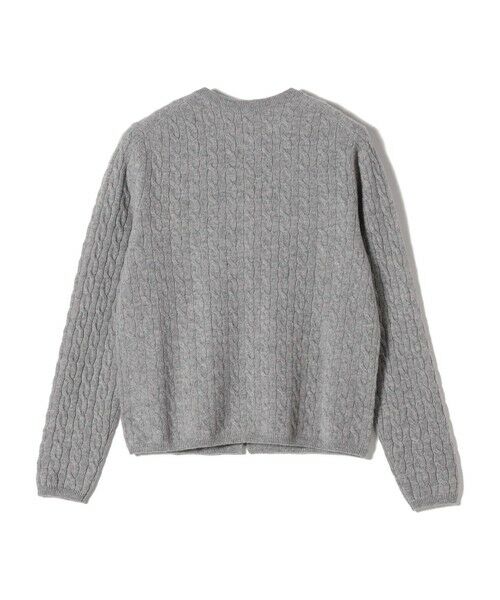 SHIPS / シップス カーディガン・ボレロ | カシミヤ 細 ケーブル クルーネック カーディガン | 詳細23