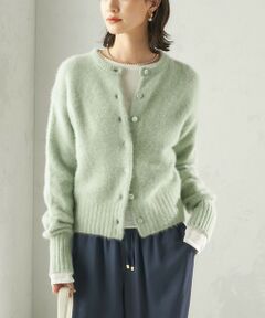 SHIPS / シップス カーディガン・ボレロ | 【一部WEB限定】〈手洗い可能〉フォックス クルーネック ニット カーディガン